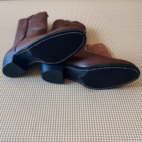 Vintage Red Wing Leather boots. Made in USA. Steel toe. Size 13B. New dead stock - Picture 9 of 16